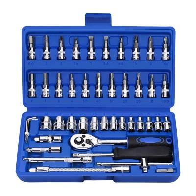 Repair Car Hand Combo Cordless Ferramentas Juego De Herramientas De Llave Socket Hardware Tool Set Wrench